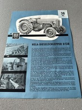 Original Hela Diesel Schlepper