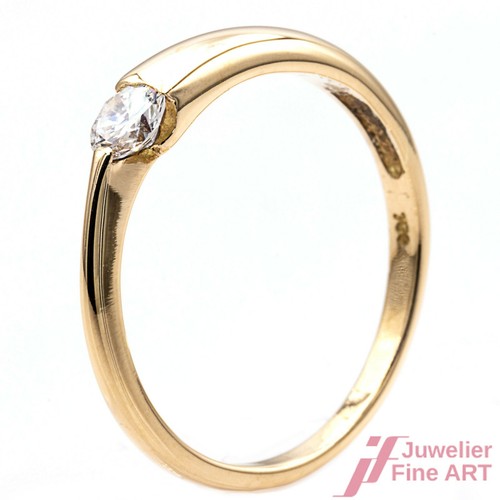Ring 750 gelbgold - mit, diamant