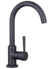 Schütte Design-Spültischarmatur CORNWALL hohe Ausführung Schwarz matt