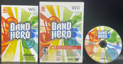 Band hero - (nintendo, wii,