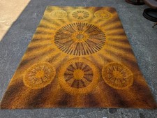 60er Teppich Carpet Rug Shag
