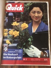QUICK / Nr.17 / 1959 Zeitschrift / Illustrierte  Die Hochzeit im Kaiserpalast .