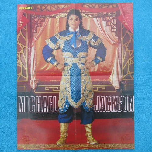 Michael jackson poster bravo - michael,