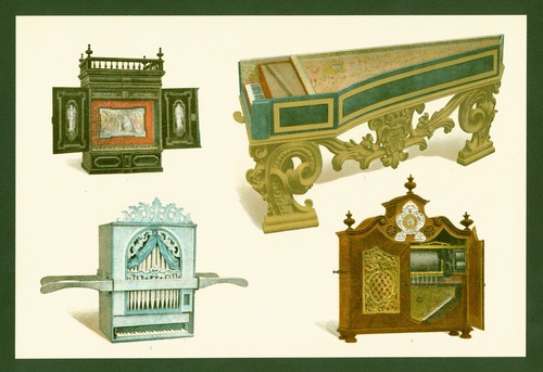 Lithographie anno 1892 - ,