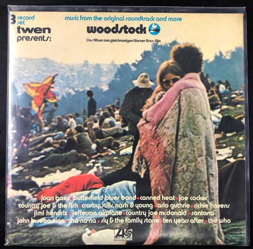 3lp woodstock hendrix - 12'',
