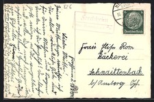 Ansichtskarte Landpoststempel