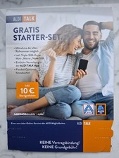 Aldi Talk Starterset mit 10€ Startguthaben Neu und OVP