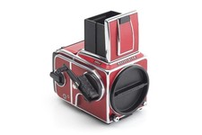 Hasselblad 503 CW Ruby   Red w. A12 6x6 Magazine SERVICED