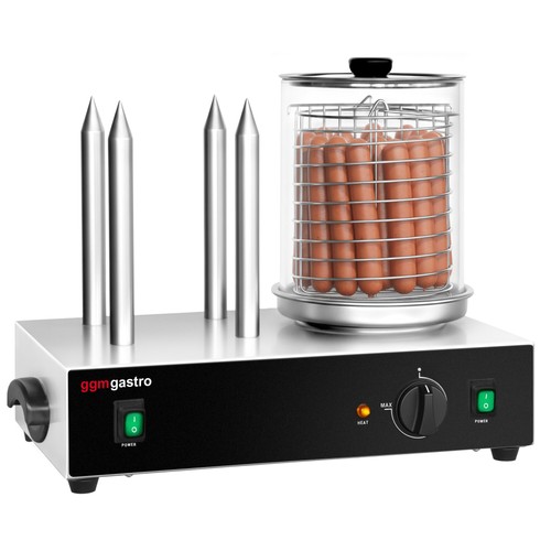 Ggm gastro hot dog steamer - hot,
