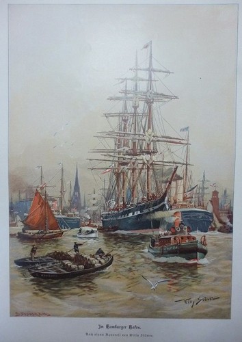 Orig kunstdruck hamburg - kunstdruck,