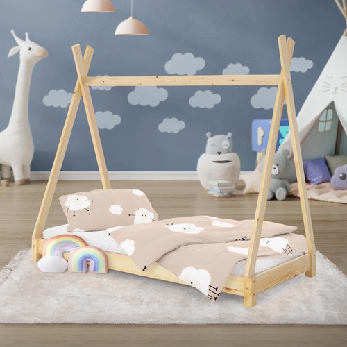 Kinderbett tipi holz - kinderbett,