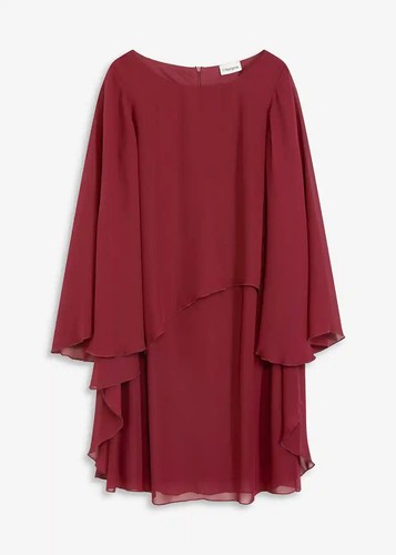 Minikleid aus feinem chiffon - minikleid,