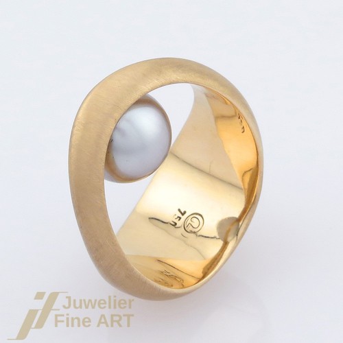 Ring pearl - -,