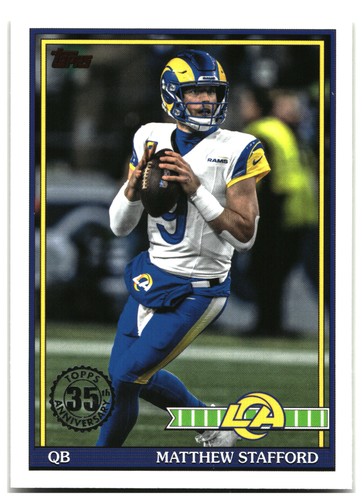 Matthew stafford 1991 topps - matthew,