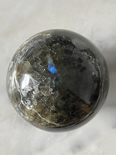 Labradorit kugel 439g - kugel, sphere