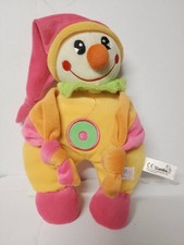 Simba Schmusetuch Schmusepuppe Clown mit Rassel im Kopf