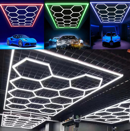 Garage hexagon led - 1x,
