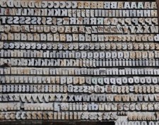 Bleischrift 20p Bleisatz Buchdruck Handsatz Bleiletter Druckerei ähnl. Fanfare