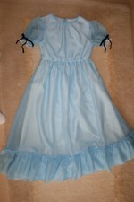 Kleid Blumenmädchen Prinzessin Brautjungfer Gr. 146 oder 152 hellblau