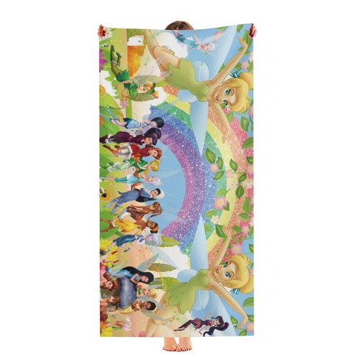Tinkerbell strandtuch schnell - strandtuch,