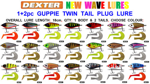 Dexter stück 18cm guppie - dexter, 1+2