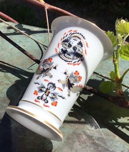 Meissen vase trichtervase - /,