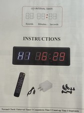 LED Stoppuhr Intervall-Timer