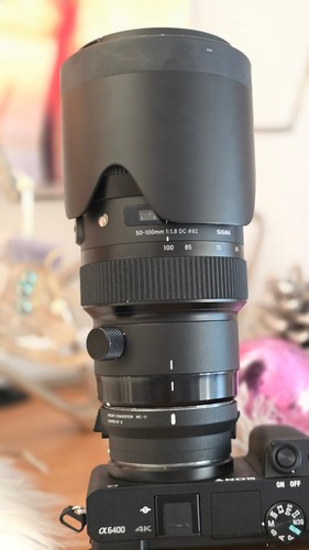 Sigma 100mm dc - 50-100mm, f1,8