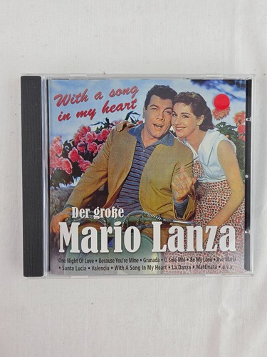Mario lanza with song in - a,