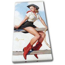 Vintage Girl Poster Sexy Retro
