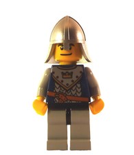 Lego Ritter Torso mit Krone