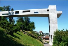 Rorschach , Personenlift zum Bahnhof   Foto