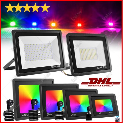 Rgb led fluter - led, 10w-100w