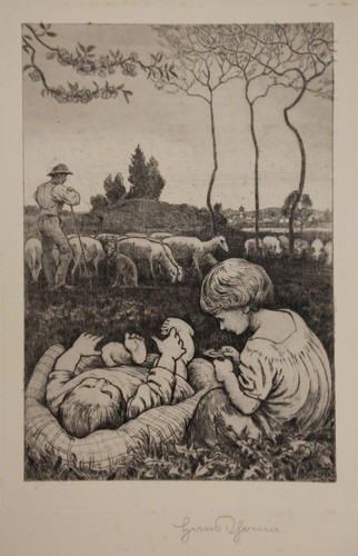 Hans thoma idyll - hans, (1839-1924)