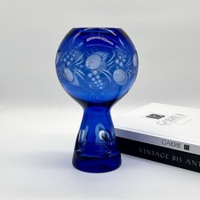 Vintage Design Glas Vase •