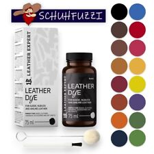 Raulederfarbe - Farbe für Wildleder, Nubuk, Suede, Anilin + 16 Farben, 75ml, LE