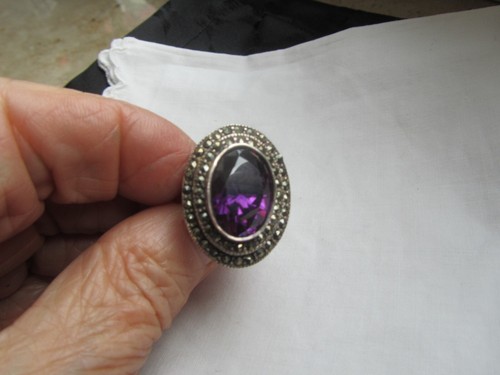 Präsentativer silber ring - ring, 925
