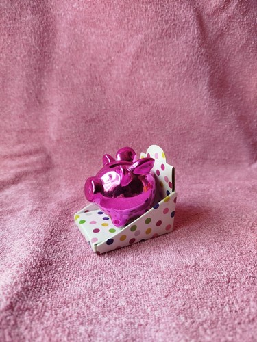Mini sparschwein rosa mit - mini,