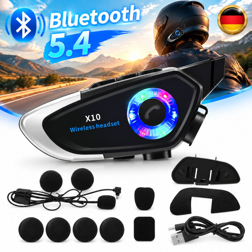 Motorrad helm headset - helm,