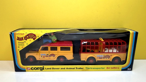 Corgi land rover animal - corgi,