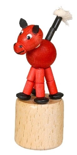 Holzspielzeug wackelfigur - holzspielzeug,