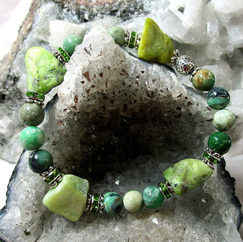 Chrysopras freeform - chrysopras,