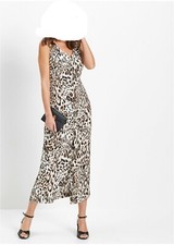MIDI-KLEID LEO DRUCK NEU! Gr