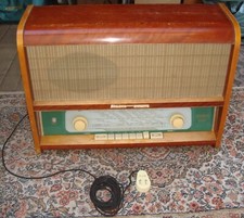 Sachsenwerk Olympia 571 W/L  Röhrenradio Rarität mit Fernbedienung ---Spielt ---