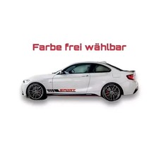 2x Sport Seitenstreifen Auto