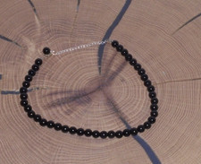 Bijou Brigitte, Halskette, Silber - Schwarz