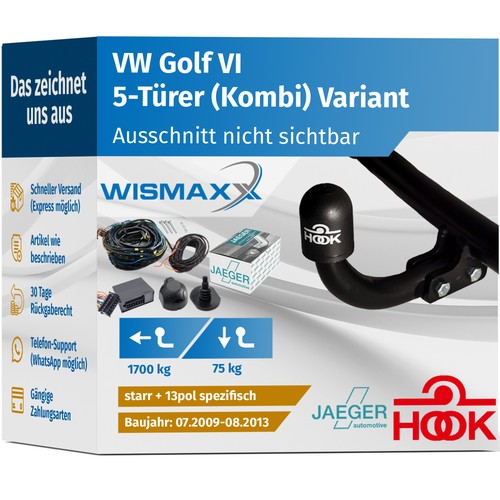 Anhängerkupplung für golf - anhÄngerkupplung,