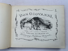 Noten. Mozart. Don Giovanni