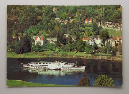Postkarte dresden weiße - -,