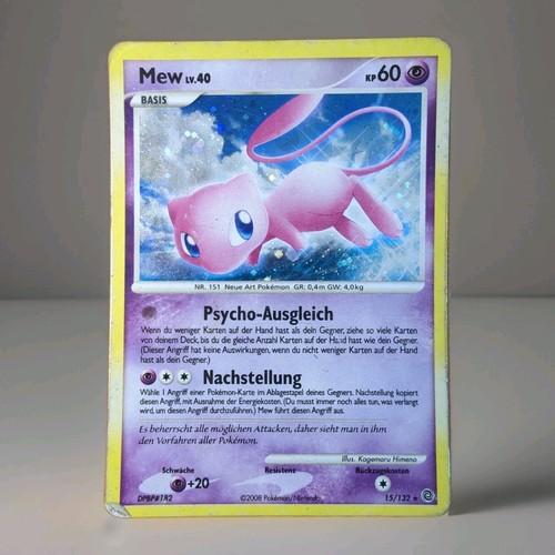 Mew holo pokemon karte - mew,